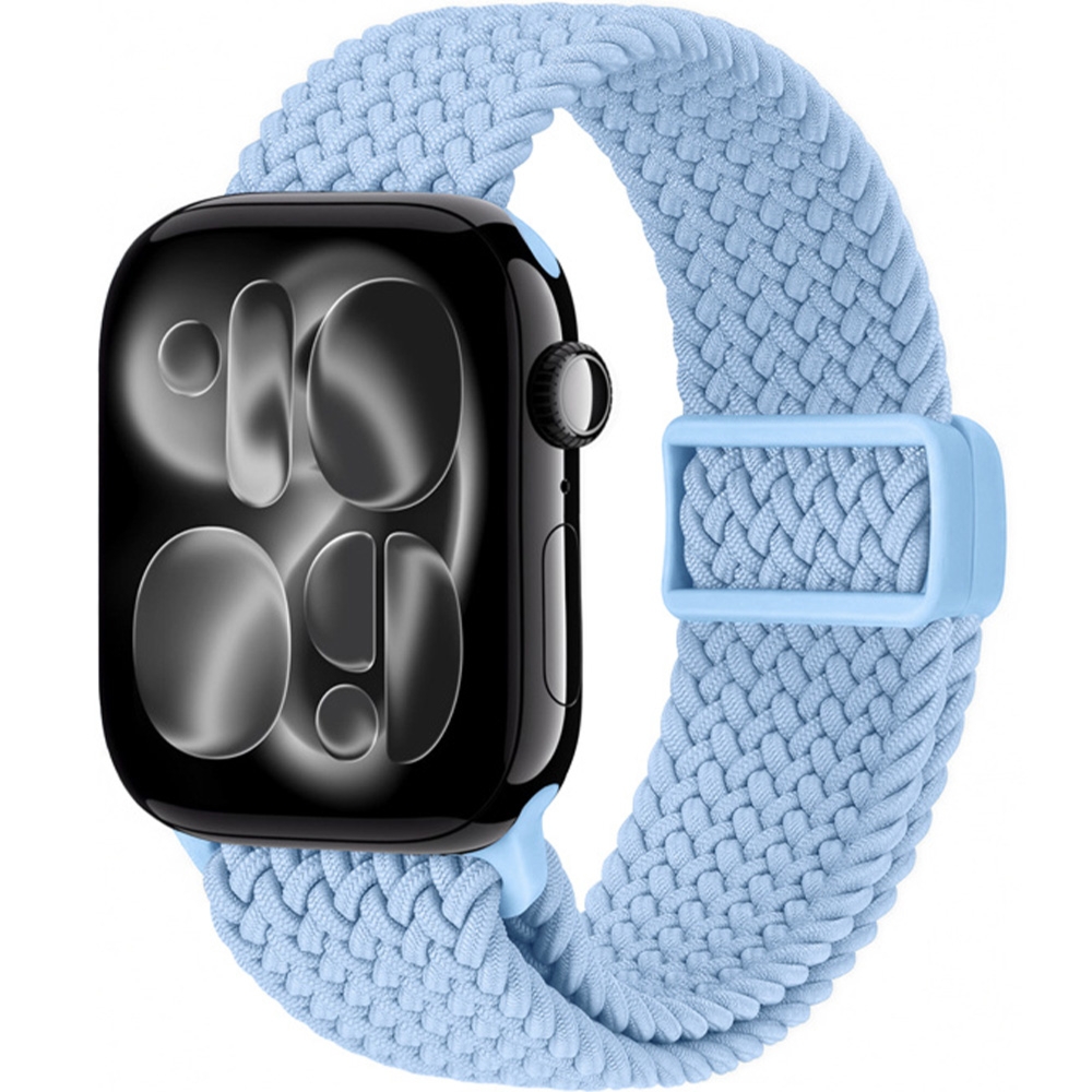 Pasek Crong Wave Band do Apple Watch 42/41/40/38 mm, błękitny