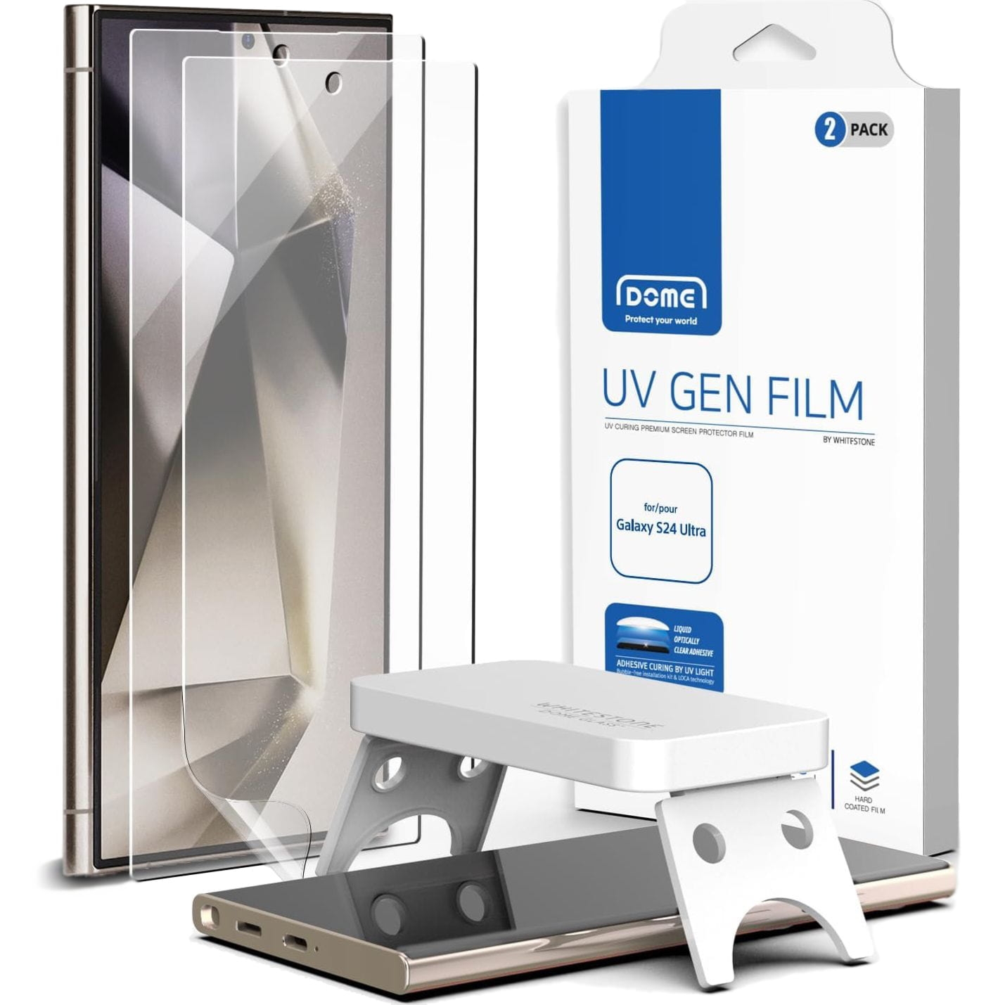 Folia ochronna na ekran Whitestone Dome UV Gen Film do Galaxy S24 Ultra