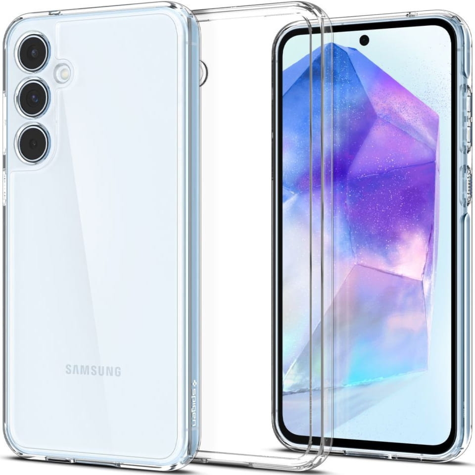 Etui Spigen Ultra Hybrid do Galaxy A55 5G, przezroczyste