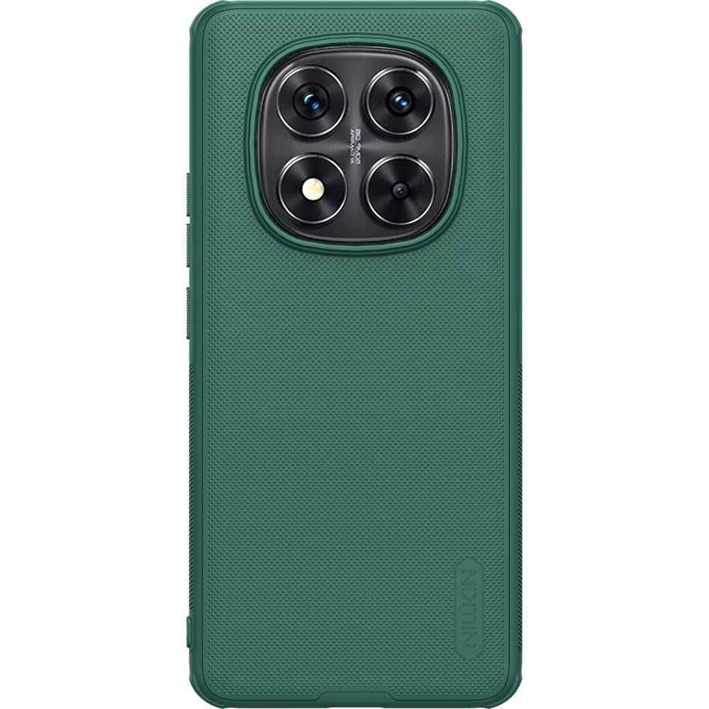 Image of Etui Nillkin Frosted Shield Pro do Xiaomi Redmi Note 14 Pro Plus 5G, ciemnozielone