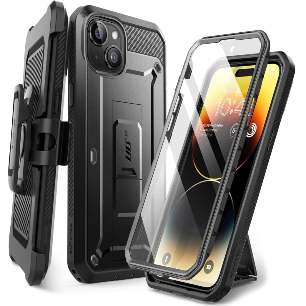 OUTLET: Etui Supcase UB Pro SP do iPhone 15, czarne