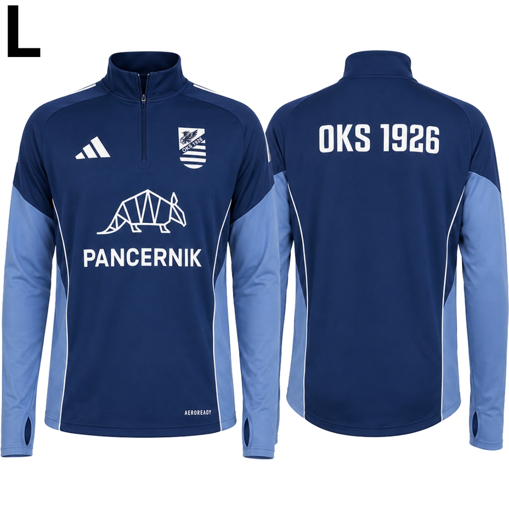 Bluza sportowa piłkarska, adidas Tiro 25 OKS 1926 x Pancernik, granatowa, L