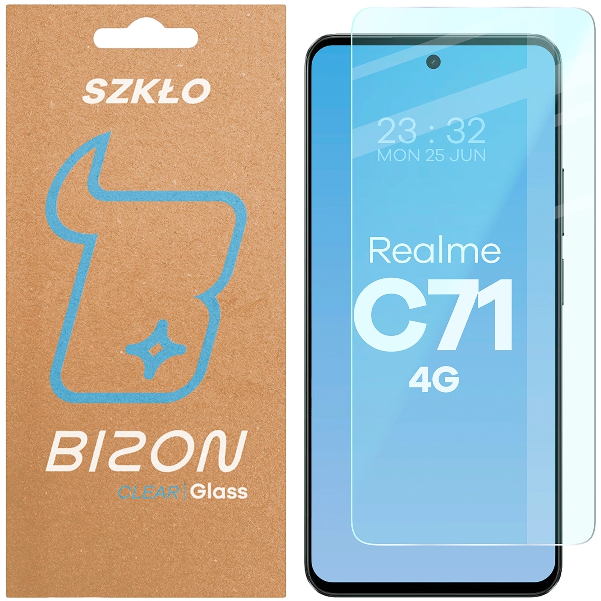Szkło hartowane Bizon Glass Clear do Realme C71 4G