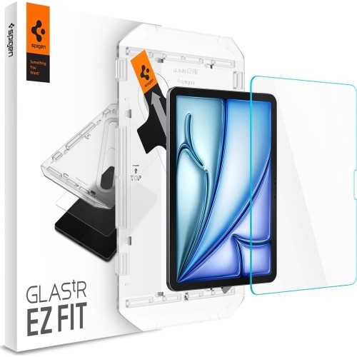 Image of Szkło do etui + Aplikator Spigen Glas.tr EZ Fit 1-Pack do iPad Air 11" 6 gen. 2024