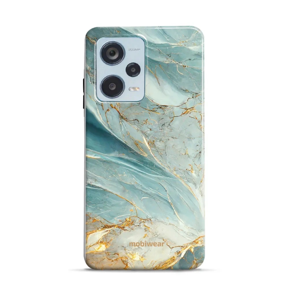 Etui ochronne do Xiaomi Redmi Note 12 Pro+ 5G, Mobiwear Elite Pro, żyła lazuru