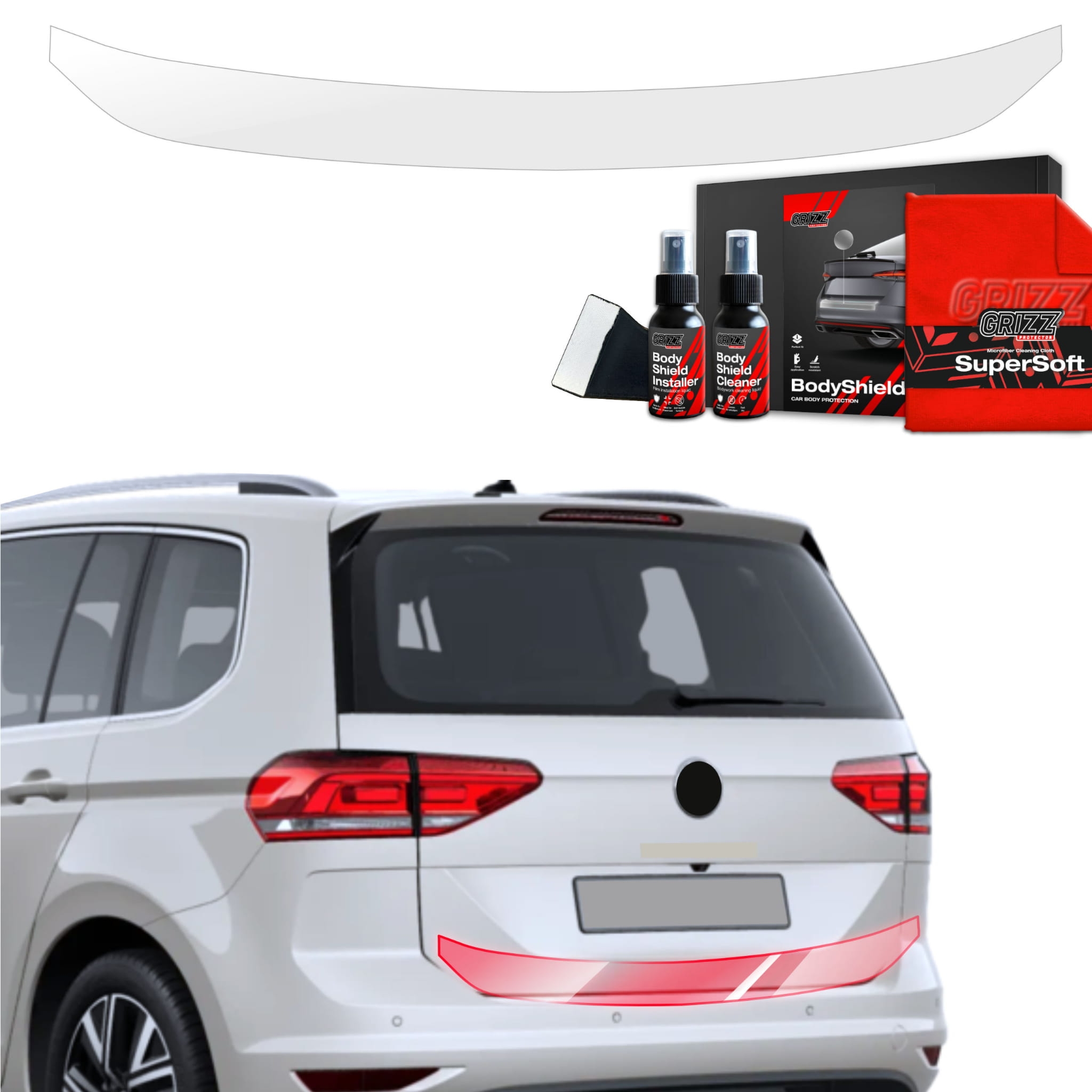 Folia ochronna Grizz Protector na próg bagażnika do Volkswagen VW Touran (2024-2026)