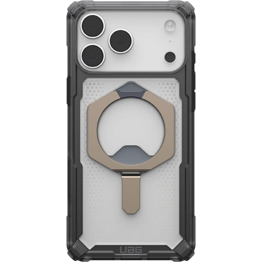 Etui pancerne Urban Armor Gear Plasma XTE Mag do MagSafe do iPhone 17 Pro Max, czarno-przezroczyste