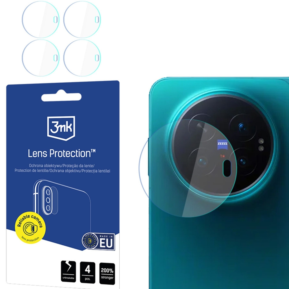 Osłona na aparat 3mk Lens Protection do Vivo X Fold6, 4 zestawy