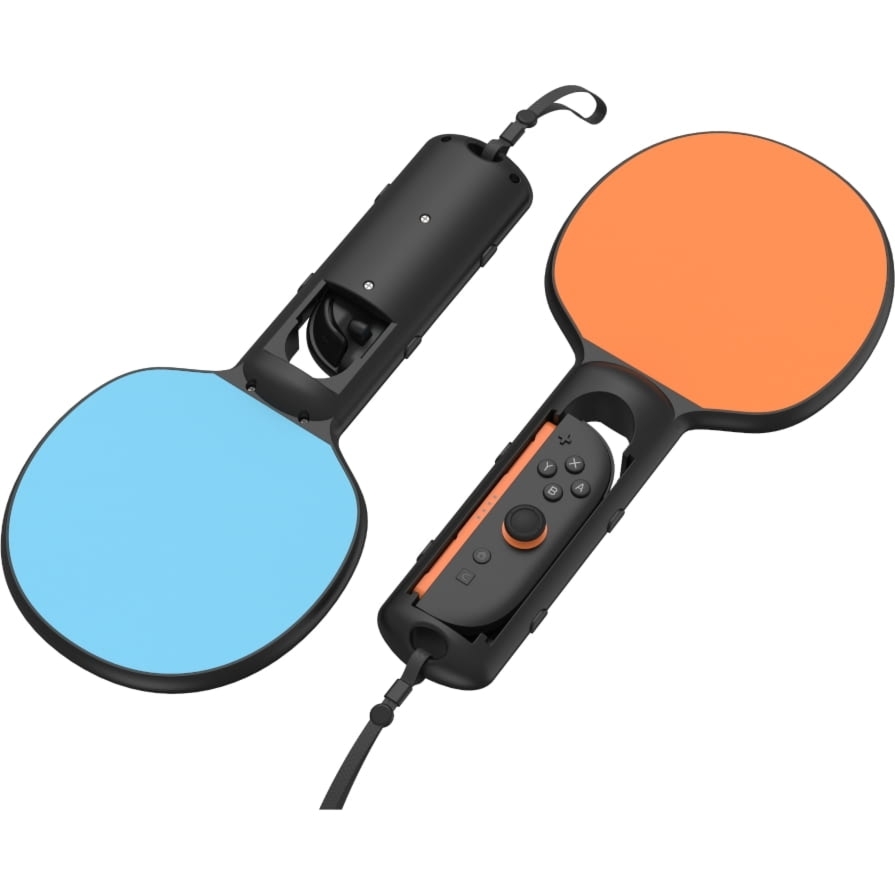 Uchwyty / nakładki YAXO Tennis Set  do Joy-Conów Nintendo Switch 2 / OLED / 1, 2szt, pomarańczowa i niebieska