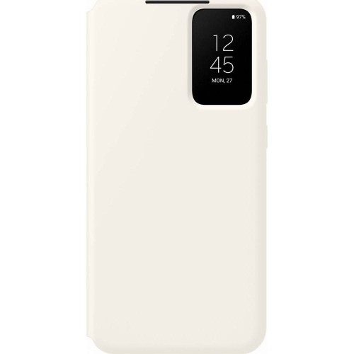 Image of Etui Samsung Smart View Wallet Case do Galaxy S23 Plus, kremowe