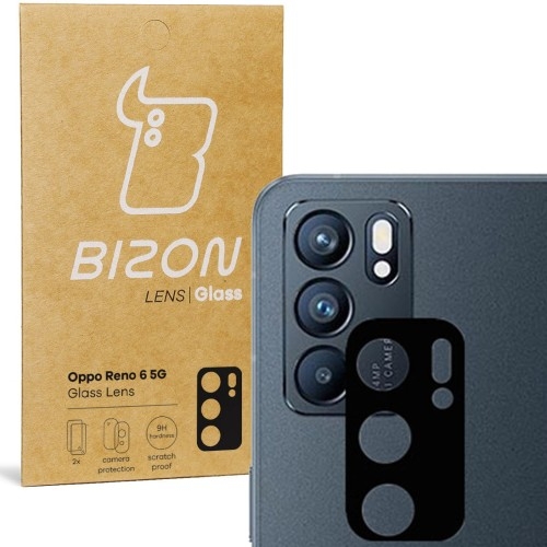 Image of Szkło na aparat Bizon Glass Lens dla Oppo Reno 6 5G, 2 sztuki