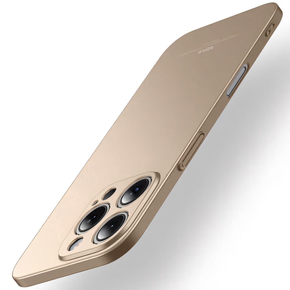 Image of Etui MSVII Matte do iPhone 16 Pro Max, piaskowe