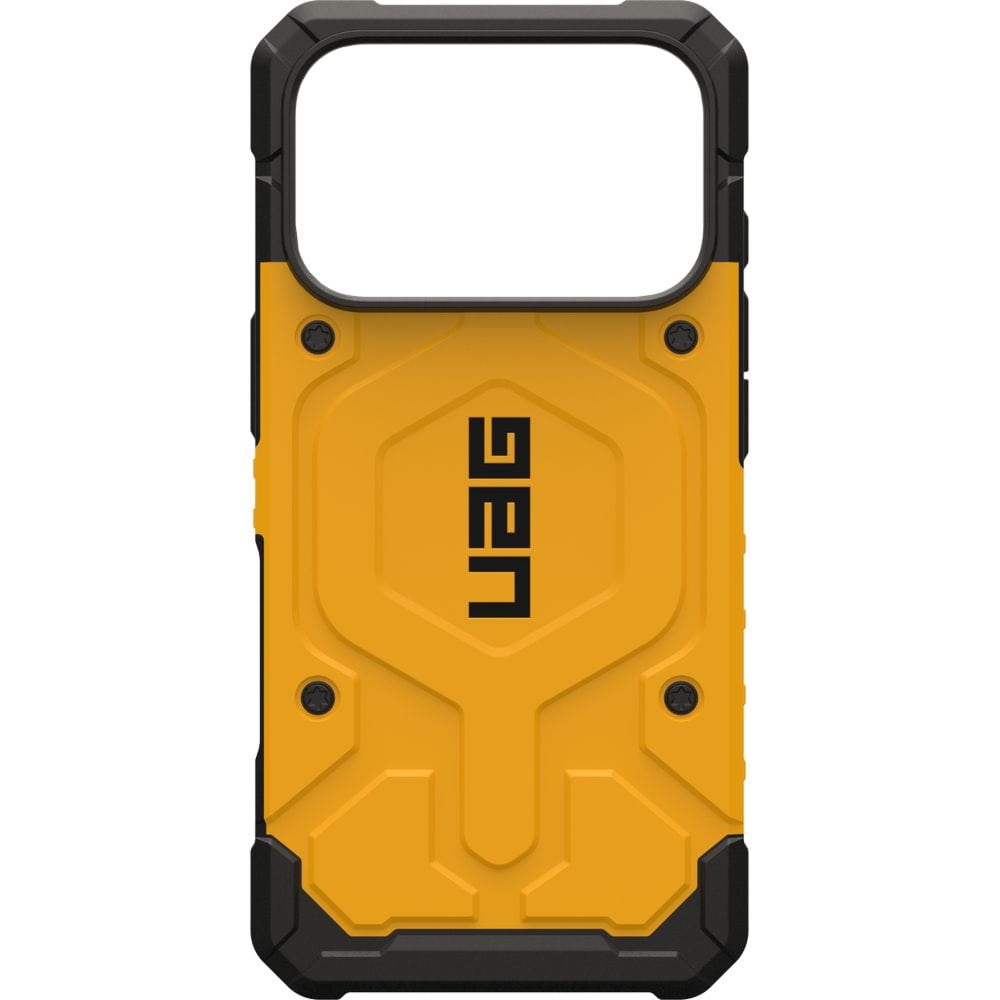 Etui pancerne UAG Pathfinder Mag do MagSafe do iPhone 18 Pro / 17 Pro, żółte