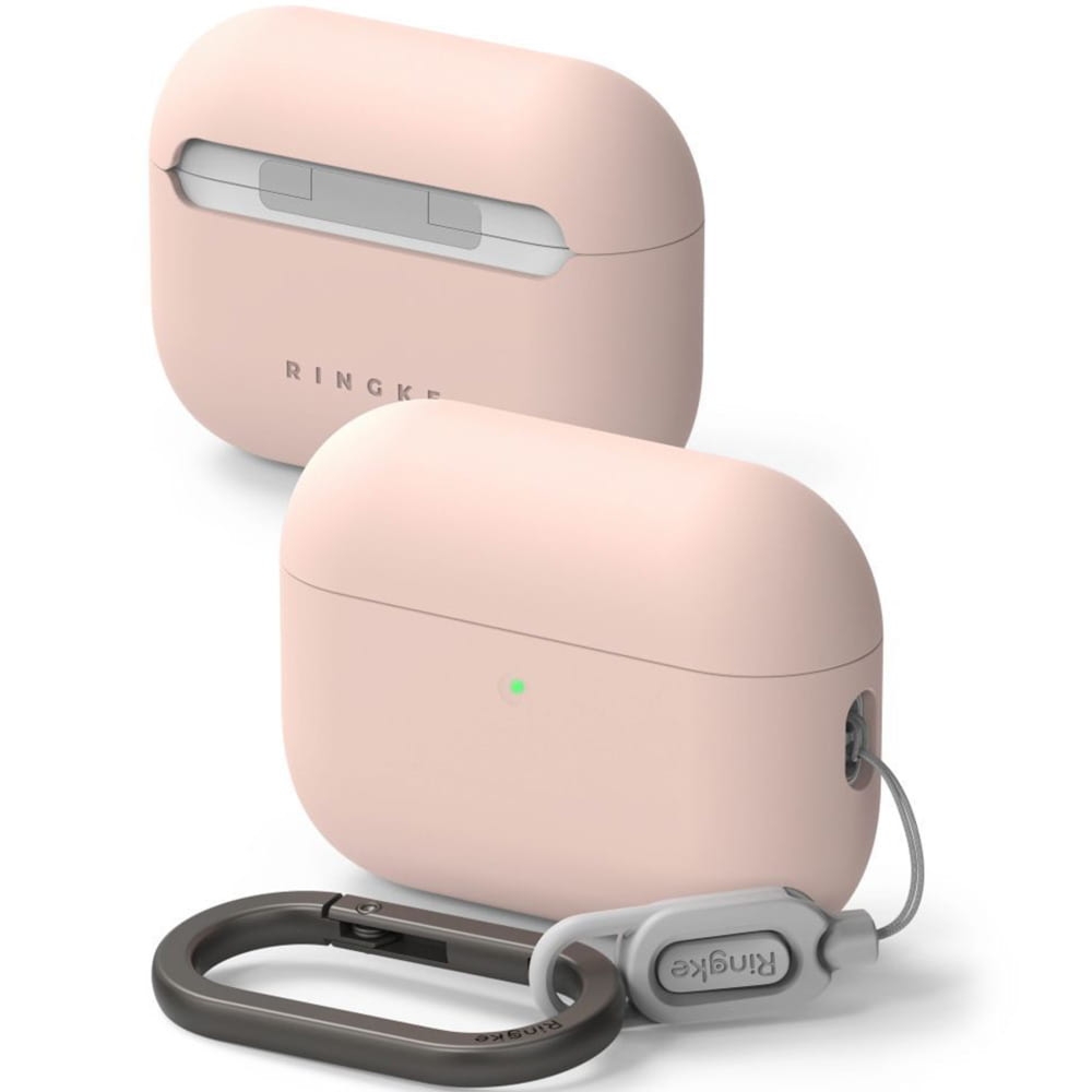 Etui Ringke Silicone do Apple AirPods Pro 3, różowe