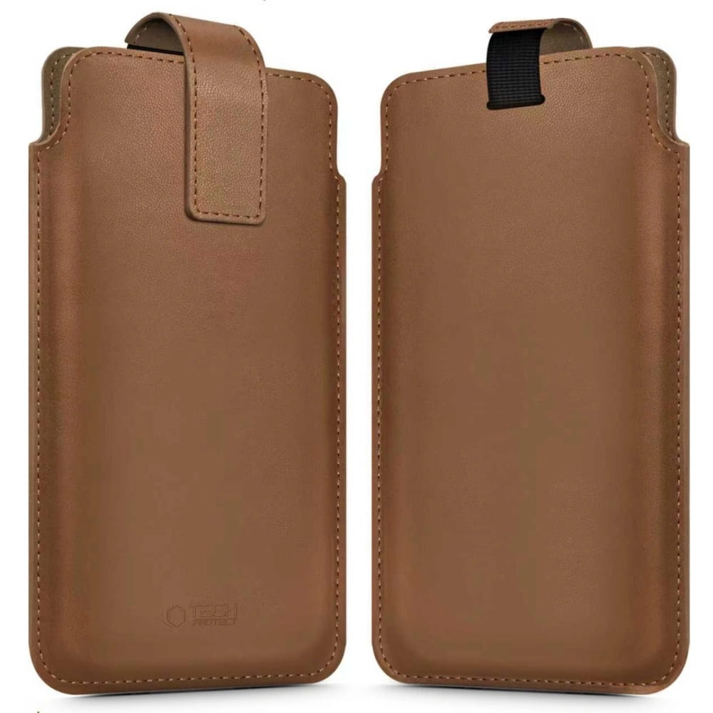 Etui uniwersalne Tech-Protect SM65 Universal Phone Pouch 6″ – 6,9″, brązowe
