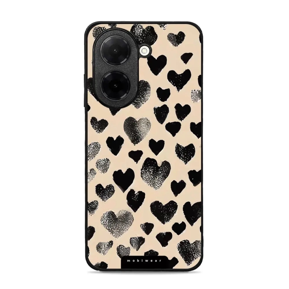 Etui ochronne do Xiaomi Redmi A5 4G, Mobiwear Glossy Case, beżowa miłość