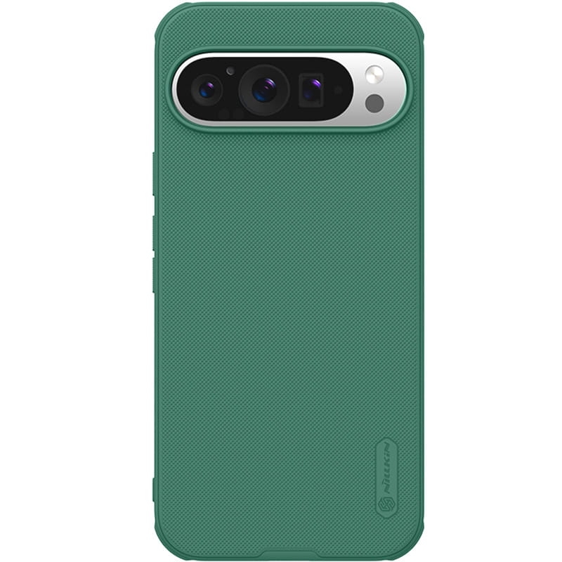 Image of Etui Nillkin Super Frosted Shield Pro do Google Pixel 9 Pro XL, ciemnozielone