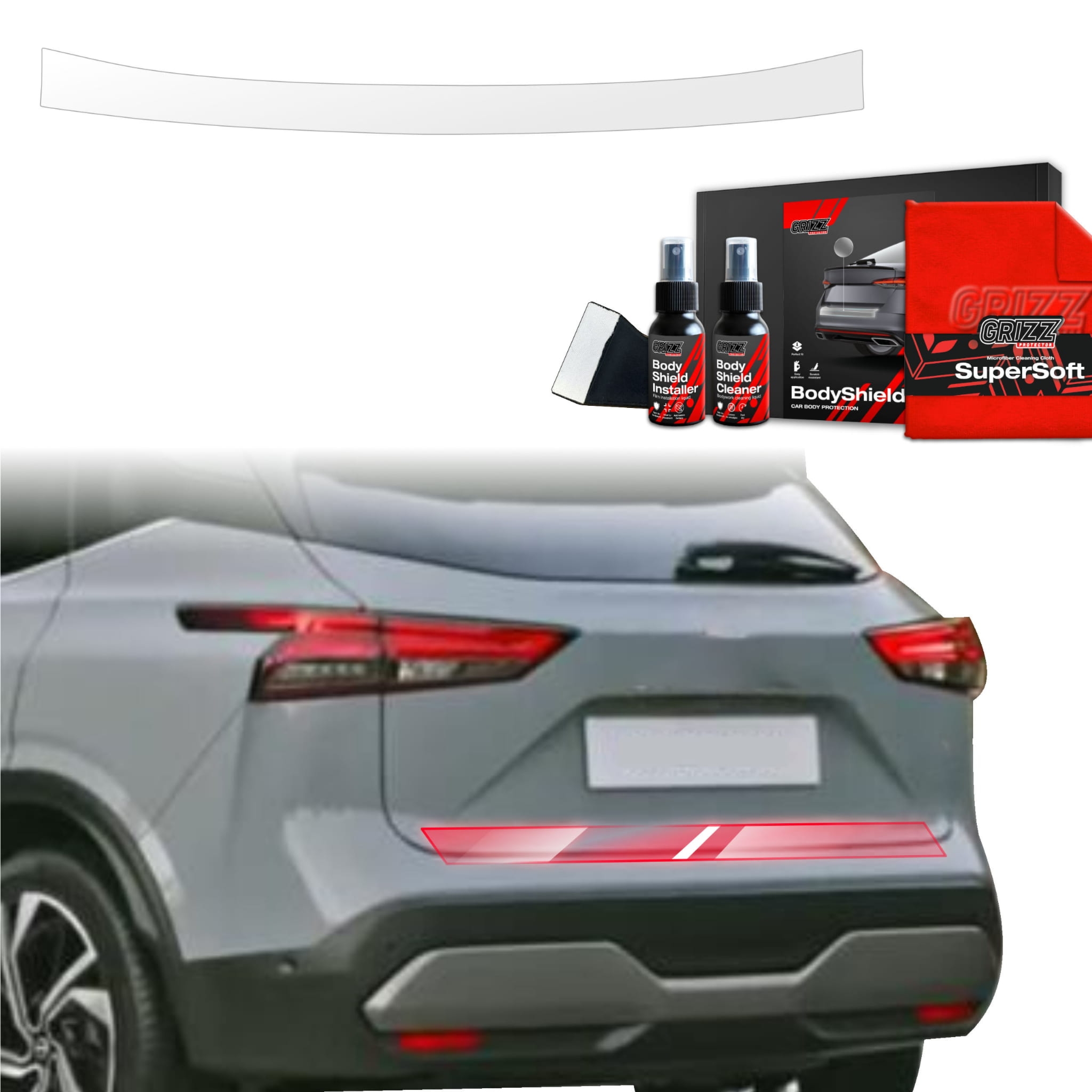 Folia ochronna Grizz Protector na próg bagażnika do Nissan Qashqai 3 Facelift (2024-2026)