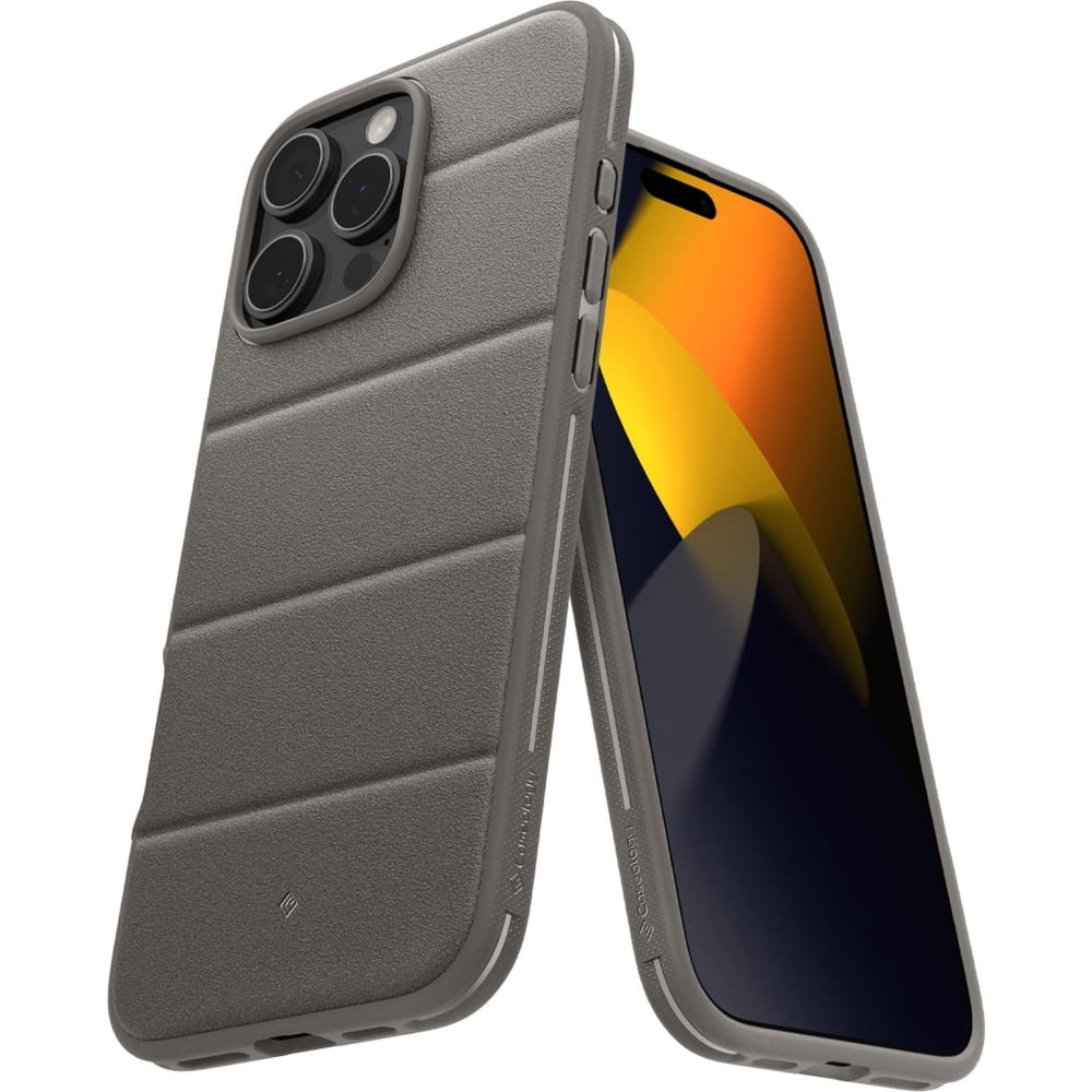 Etui Spigen Caseology Athlex Mag do MagSafe do iPhone 16 Pro, szare