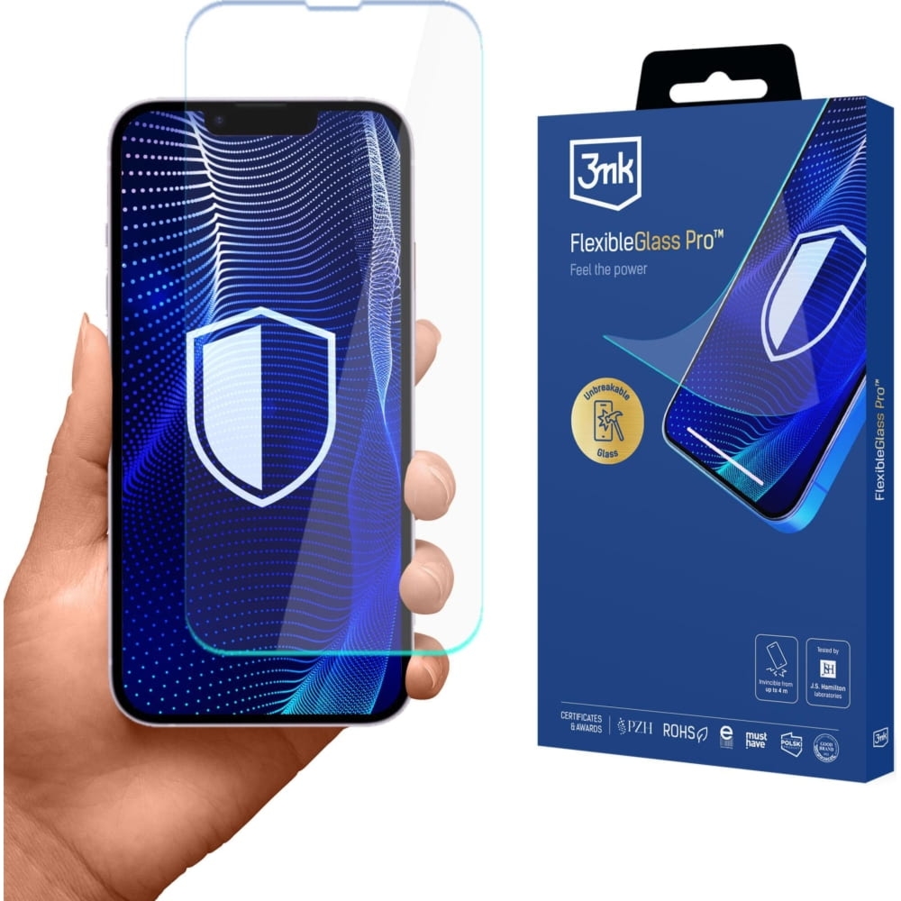Szkło hybrydowe 3mk FlexibleGlass Pro do Apple iPhone 17e / 16e