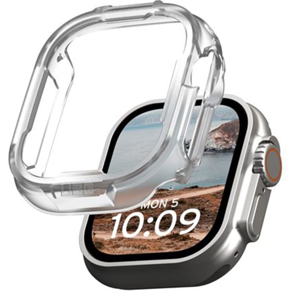 Etui pancerne Urban Armor Gear Scout do Apple Watch Ultra 3 / 2 / 1 (49 mm), przezroczyste