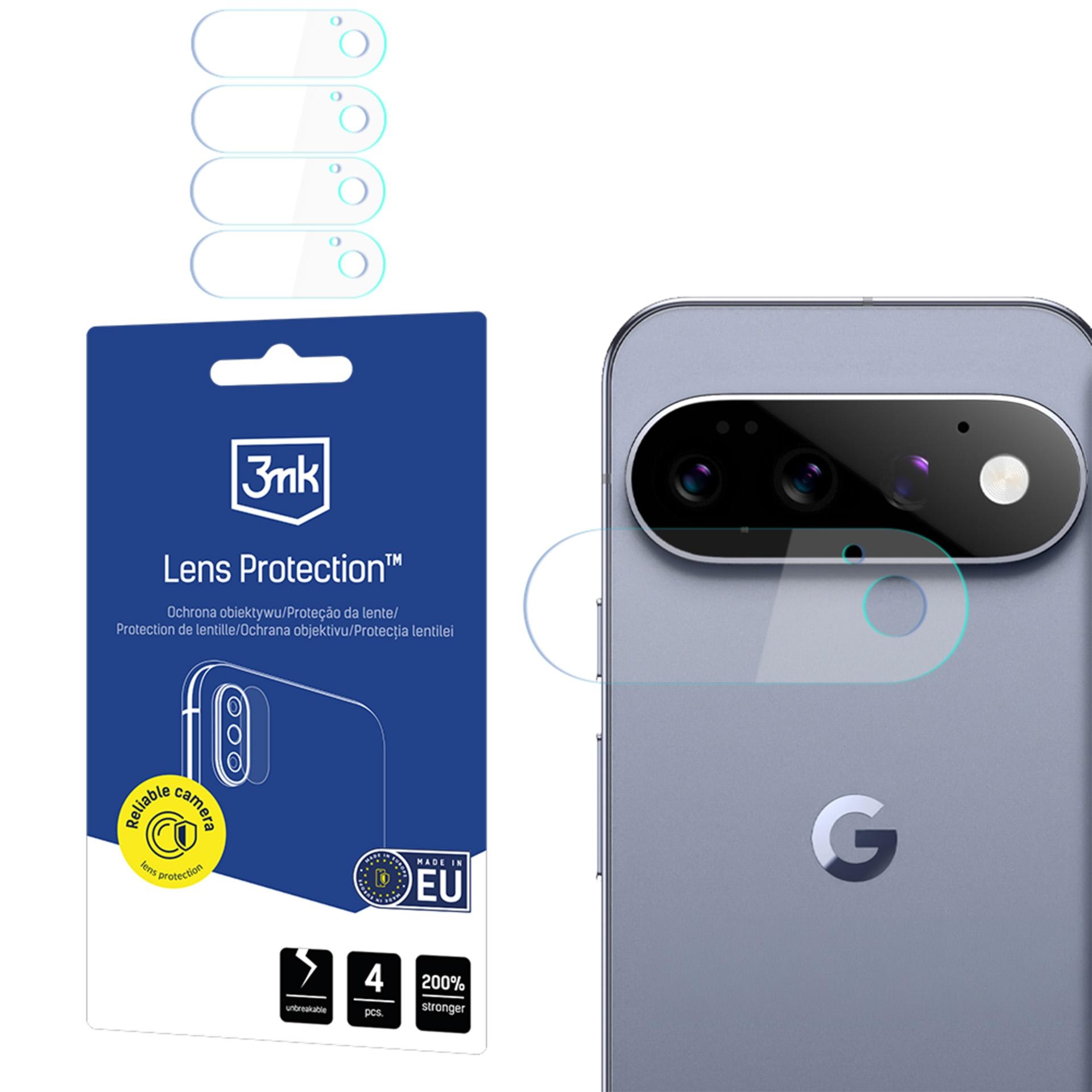 Osłona na aparat 3mk Lens Protection do Google Pixel 11 Pro, 4 zestawy