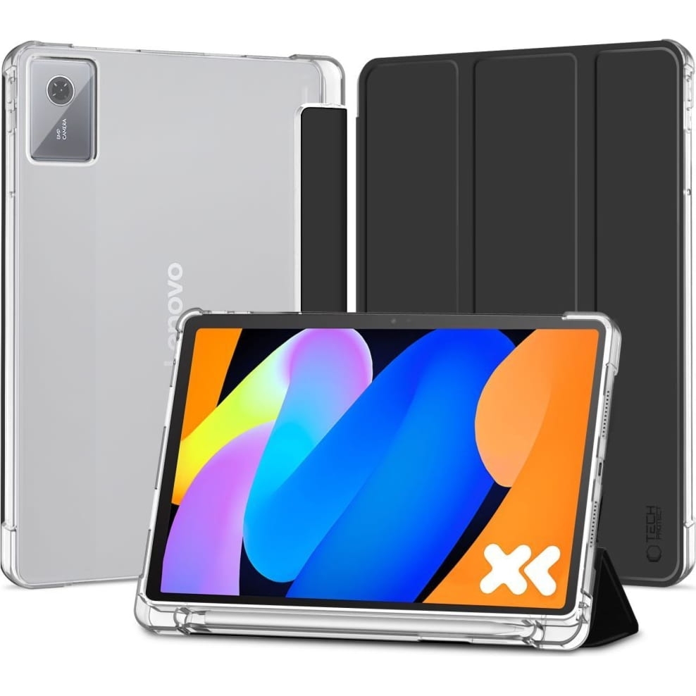 Etui z klapką Tech-Protect SC Pen Hybrid do Lenovo Idea Tab 11, czarne