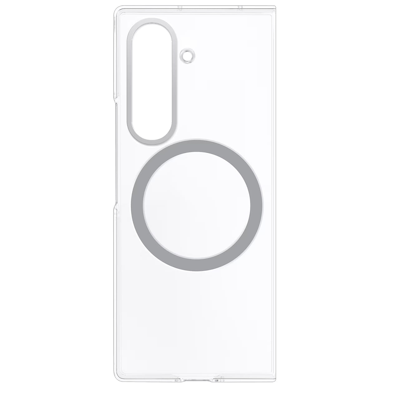 Etui + folia Samsung Clear Magnet Case do Galaxy Z Fold7, przezroczyste
