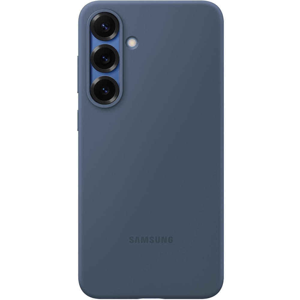 OUTLET: Etui Samsung Silicone Case do Galaxy S25 Plus, granatowo-szare