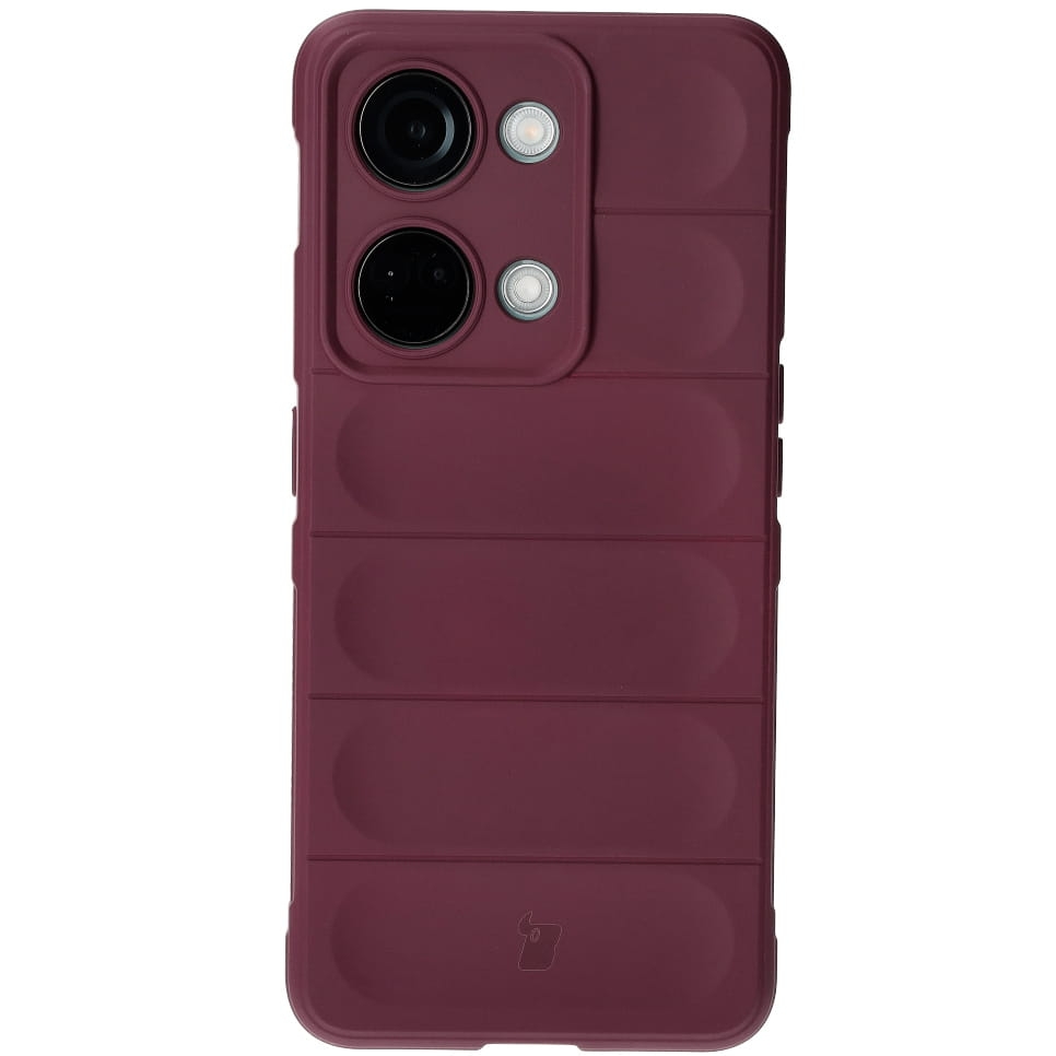 Image of Pancerne etui Bizon Case Tur do OnePlus Nord 3, burgundowe