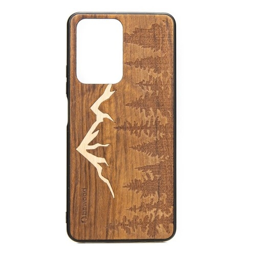 Image of Drewniane etui Bewood do Xiaomi 11T / 11T Pro Góry Imbuia