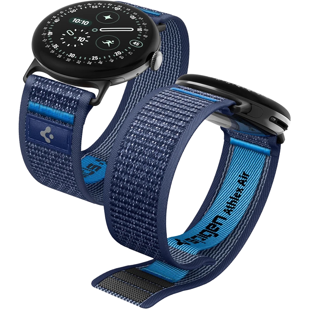 Pasek Spigen Athlex Air do Pixel Watch 5/4/3 (45mm), granatowe