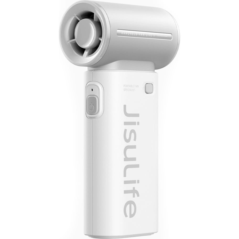 Wiatrak podręczny, biurkowy wentylator, wiatraczek JisuLife Handheld Fan Life9 5000mAh, szary