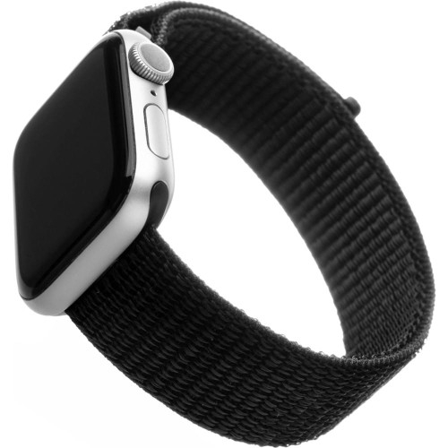 Image of OUTLET: Nylonowy pasek Fixed Nylon Strap do Apple Watch 49/46/45/44 mm, czarny