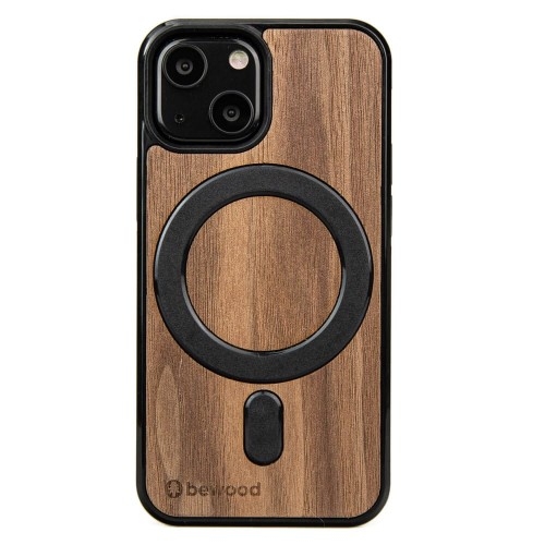 Image of Drewniane etui do iPhone 13 Mini, Bewood Orzech Amerykański MagSafe