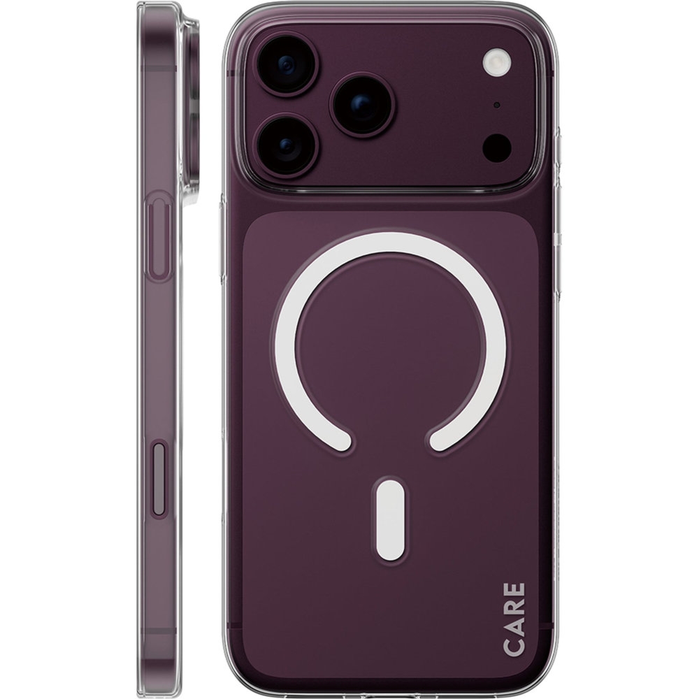Etui CARE by PanzerGlass SL1M do MagSafe do iPhone 18 Pro Max / 17 Pro Max, przezroczyste
