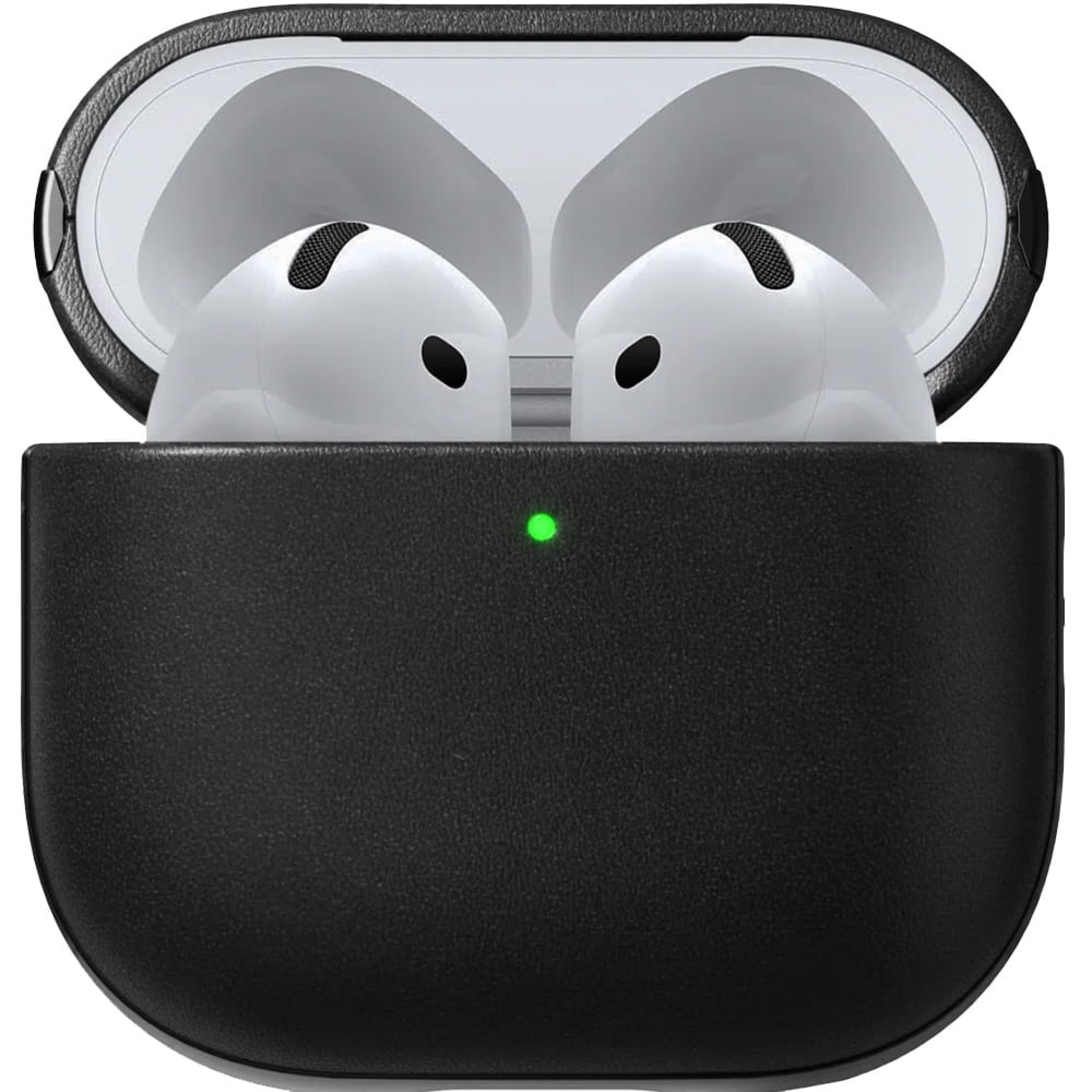 Etui Nomad Modern Leather Case do AirPods 4, czarne