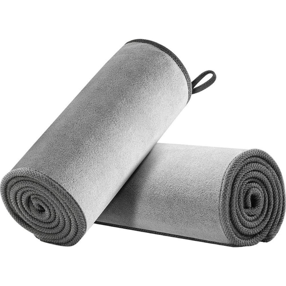 Ściereczka / ręcznik z mikrofibry do auta Baseus Car Washing Towel 40 x 40 cm, 2 sztuki, szara