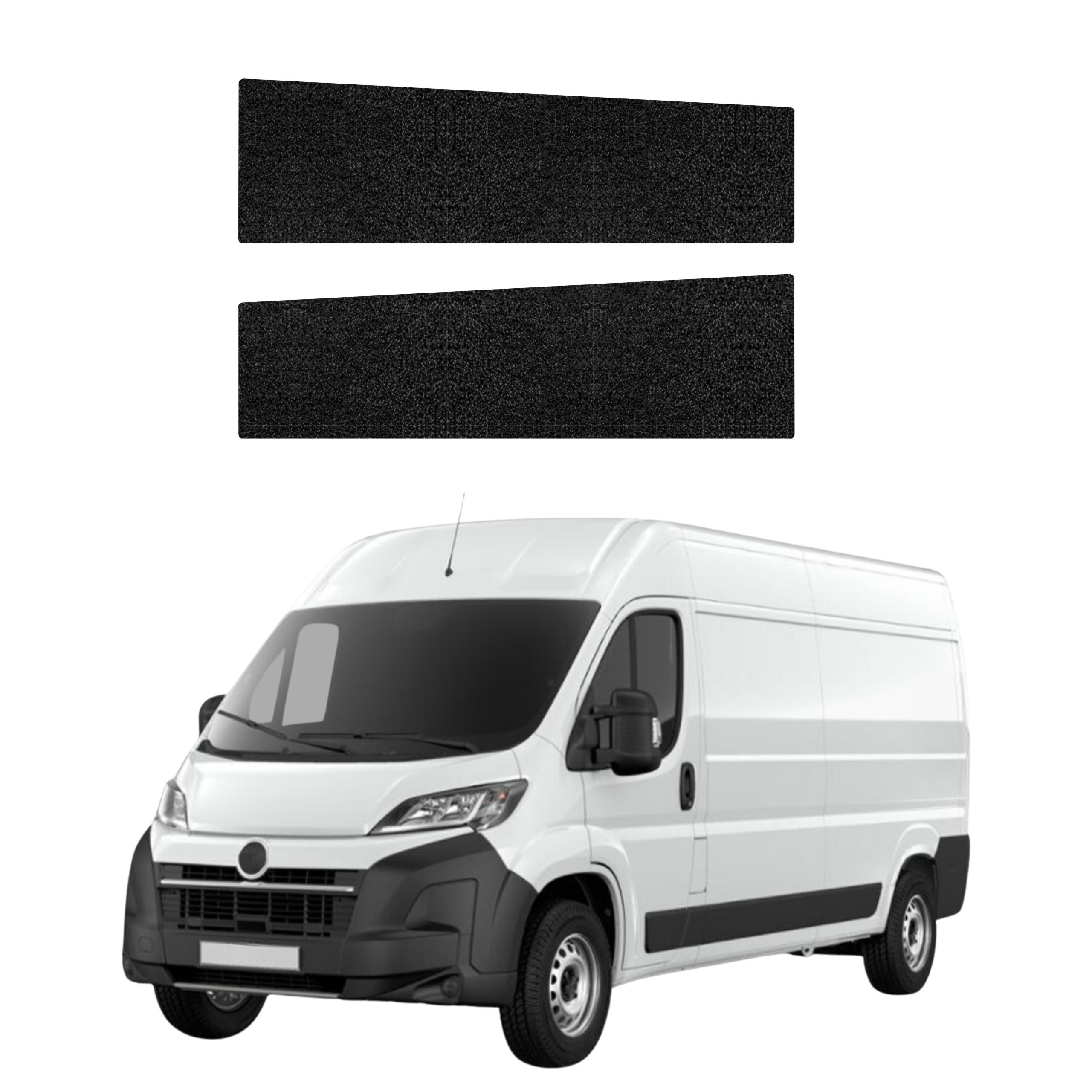 2w1 Czarna powłoka techniczna Grizz Protector na przednie progi Opel Movano (2006-2026)