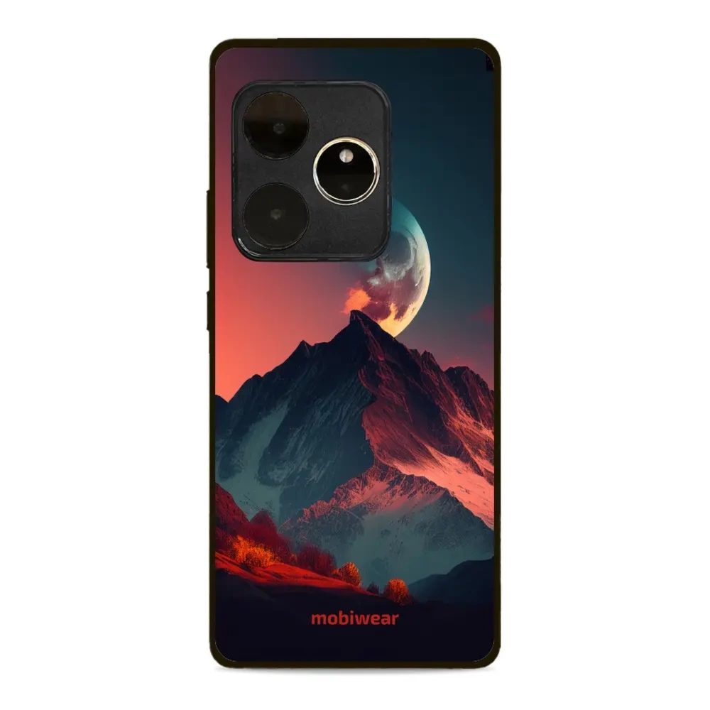 Etui ochronne do Realme GT 6, Mobiwear Glossy Case, górski zmierzch