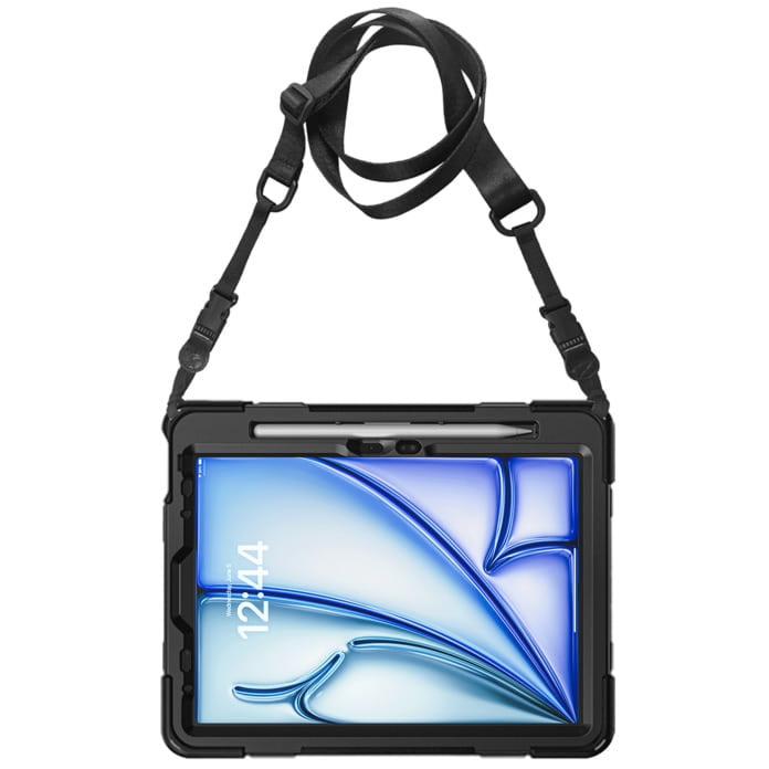 Etui pancerne do iPad Air 11″ / 10.9″ 2020-2026 / Pro 11″ 2018-2022, Crong Defender Plus, czarne