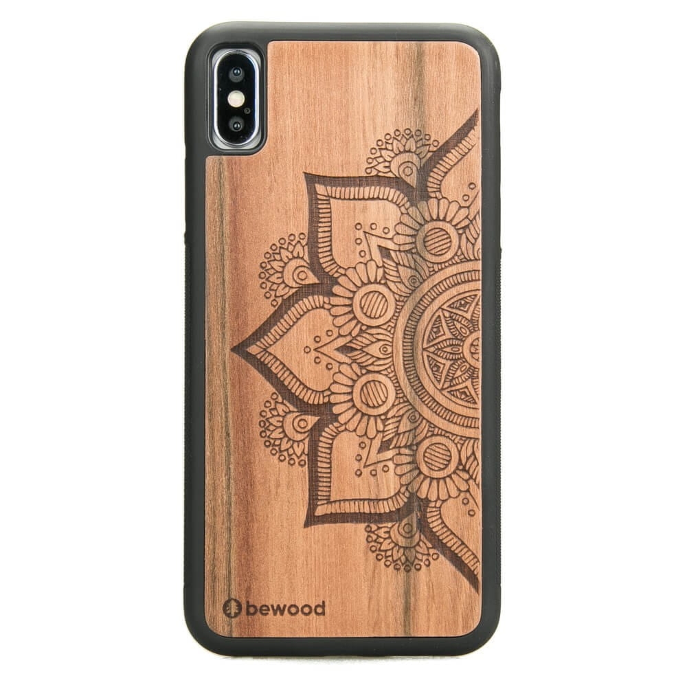 Drewniane etui do iPhone Xs Max, Bewood Mandala Jabłoń
