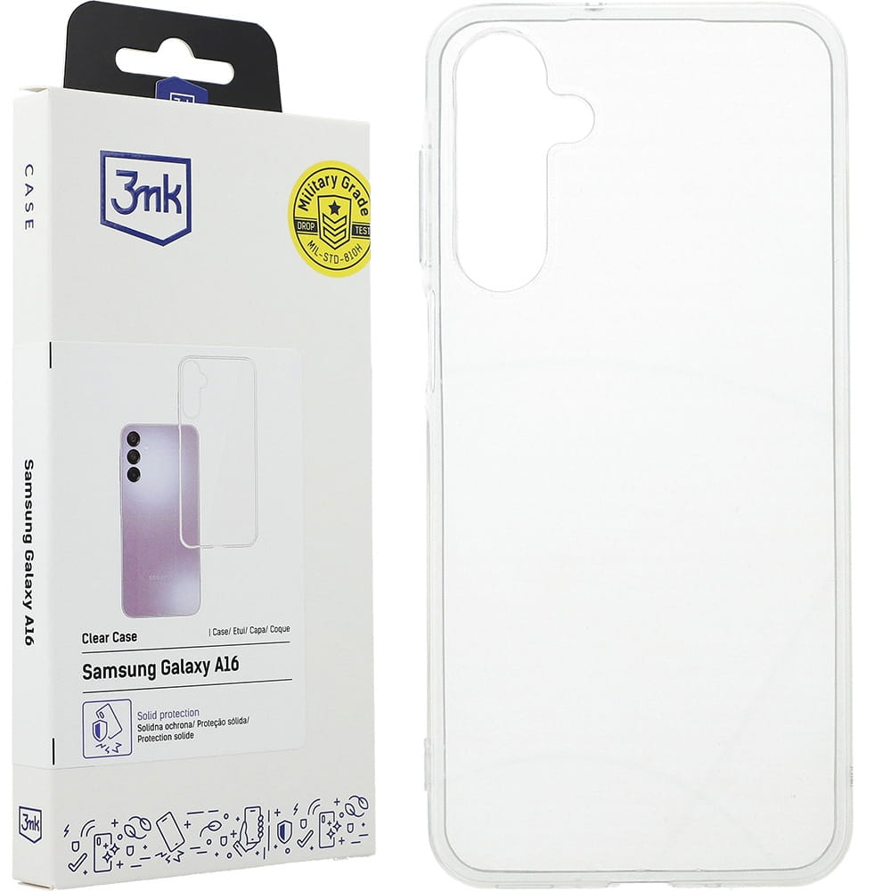Image of Etui 3mk Clear Case do Samsung Galaxy A16 5G / 4G, przezroczyste