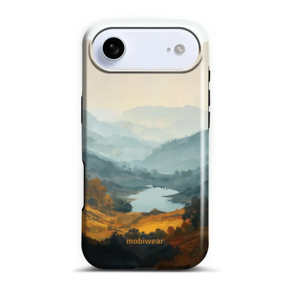 Etui ochronne do iPhone Air, Mobiwear Elite Pro, jezioro w dolinie