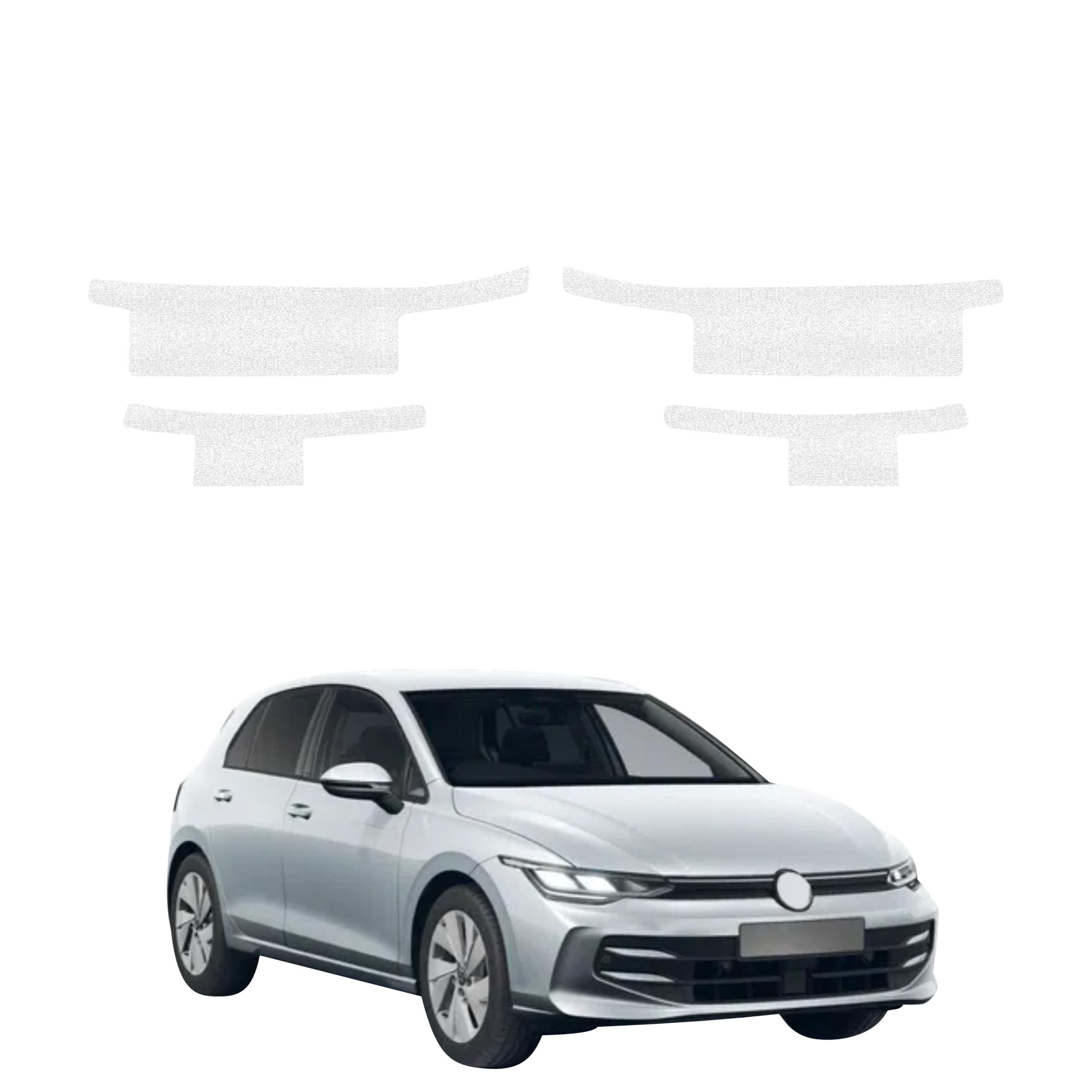 4w1 Biała powłoka techniczna Grizz Protector na progi Volkswagen Golf 8 Variant (2024-2026)