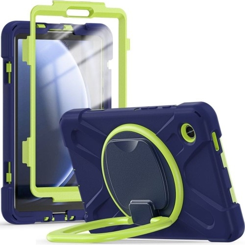 Image of Etui Tech-Protect X-Armor do Galaxy Tab A9, granatowo-zielone