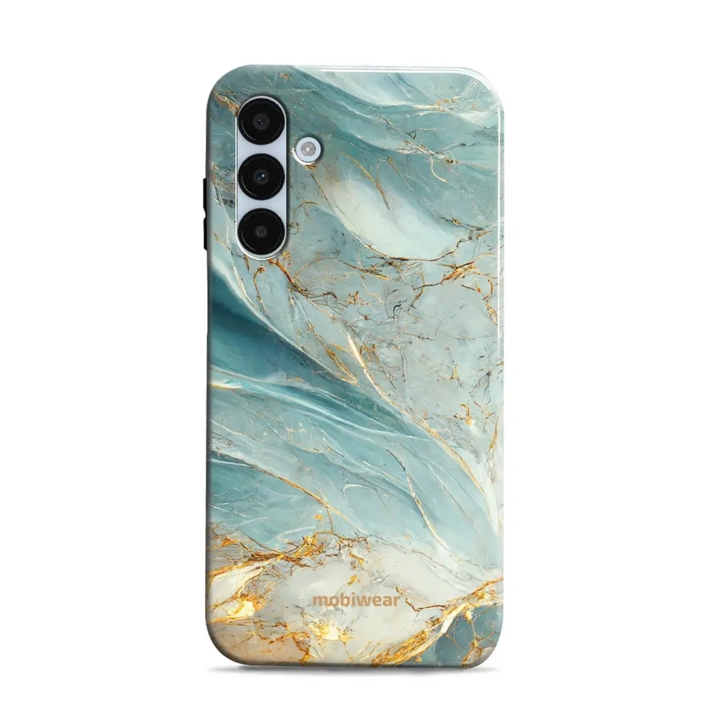 Etui ochronne do Galaxy A25 5G, Mobiwear Elite Pro, żyła lazuru
