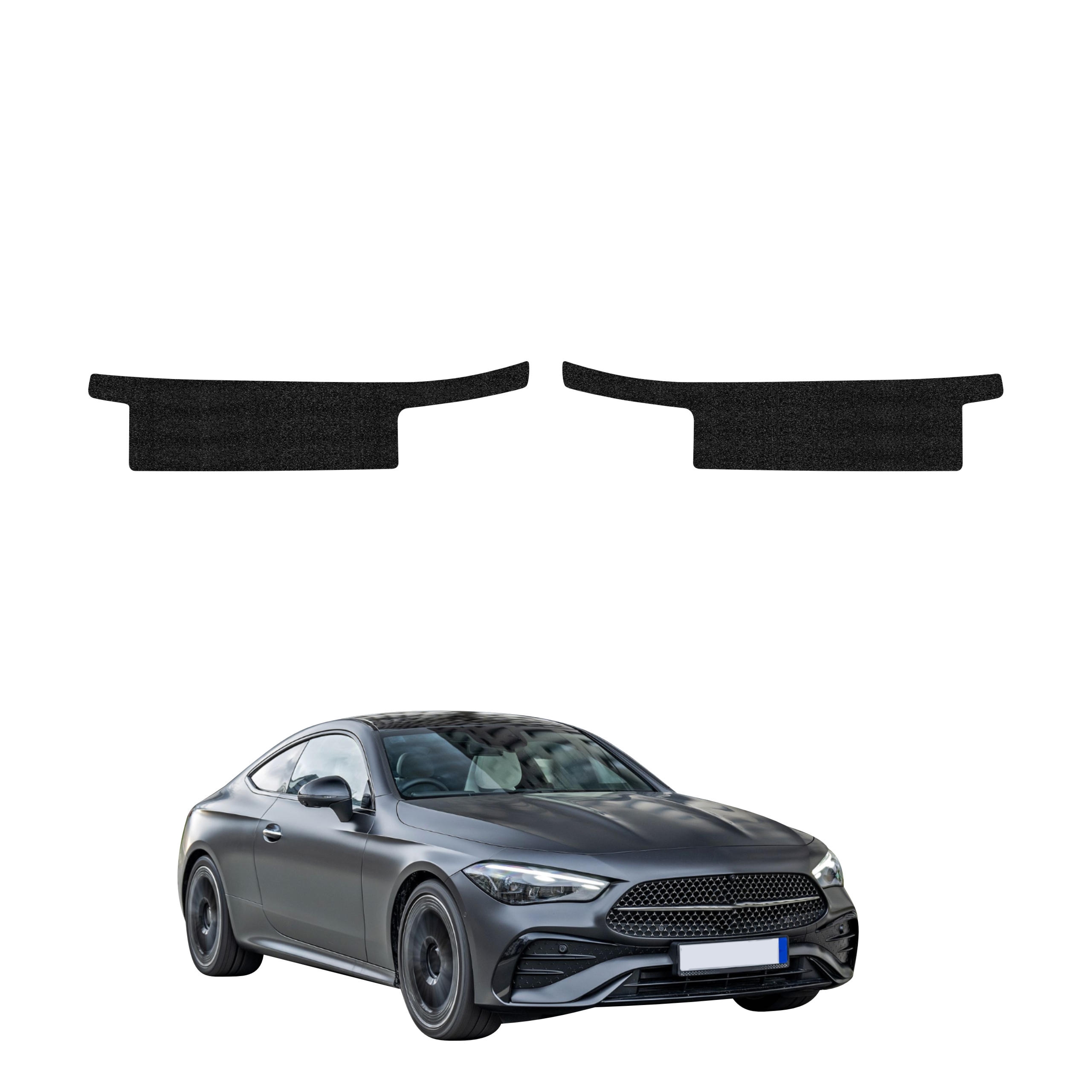 2w1 Czarna powłoka techniczna Grizz Protector na progi Mercedes CLE 300 (2023-2026)