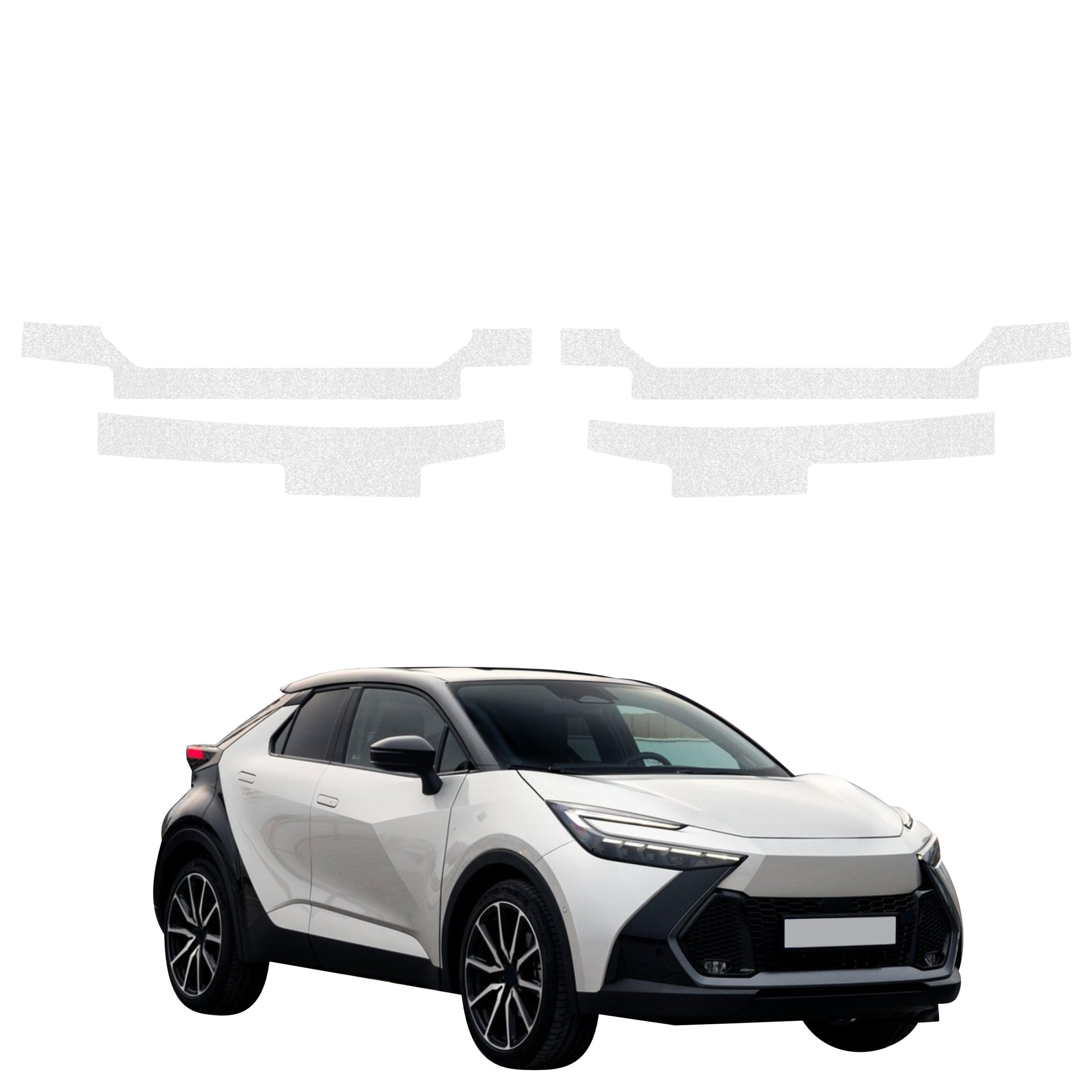 4w1 Bezbarwna powłoka techniczna Grizz Protector na progi Toyota C-HR (2023-2026)