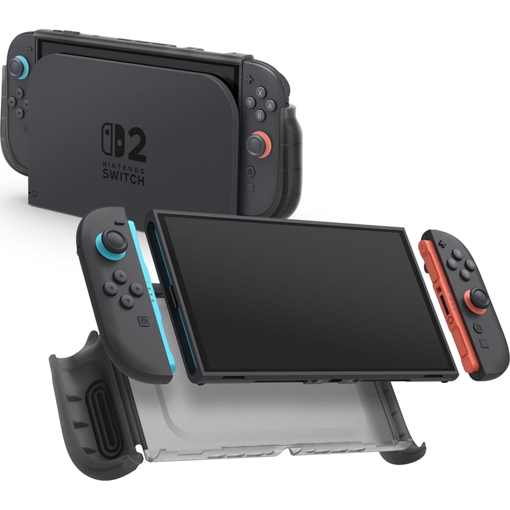 OUTLET: Etui Spigen Ultra Hybrid do Nintendo Switch 2, czarno-przydymione
